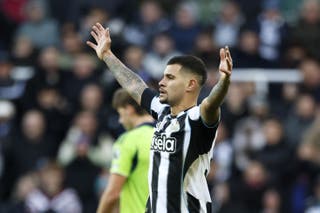 Newcastle skipper Bruno Guimaraes is an Arsenal target
